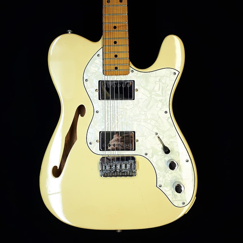 Greco Thinline Telecaster 70s - Blanco | Reverb