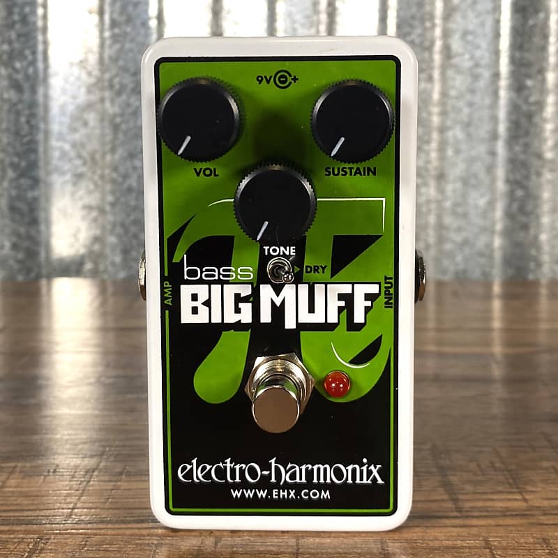 エレハモ　NANO BASS BIG MUFF　中古美品 Electro-Harmonix Nano Bass Big Muff Pi Distortion