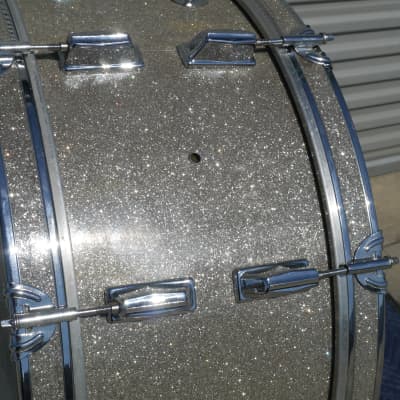 Vintage 1970's 80's CB-700 CB700 Scotch Marching Bass Drum 26x10" Broken Glass Wrap - CAN SHIP! image 10