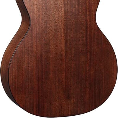 Martin Guitar GPC-16E Mahogany with Gig Bag, Acoustic-Electric Guitar, Mahogany and Sitka Spruce Construction, Gloss-Top Finish, GP-14 Fret, and Low Oval Neck Shape image 4