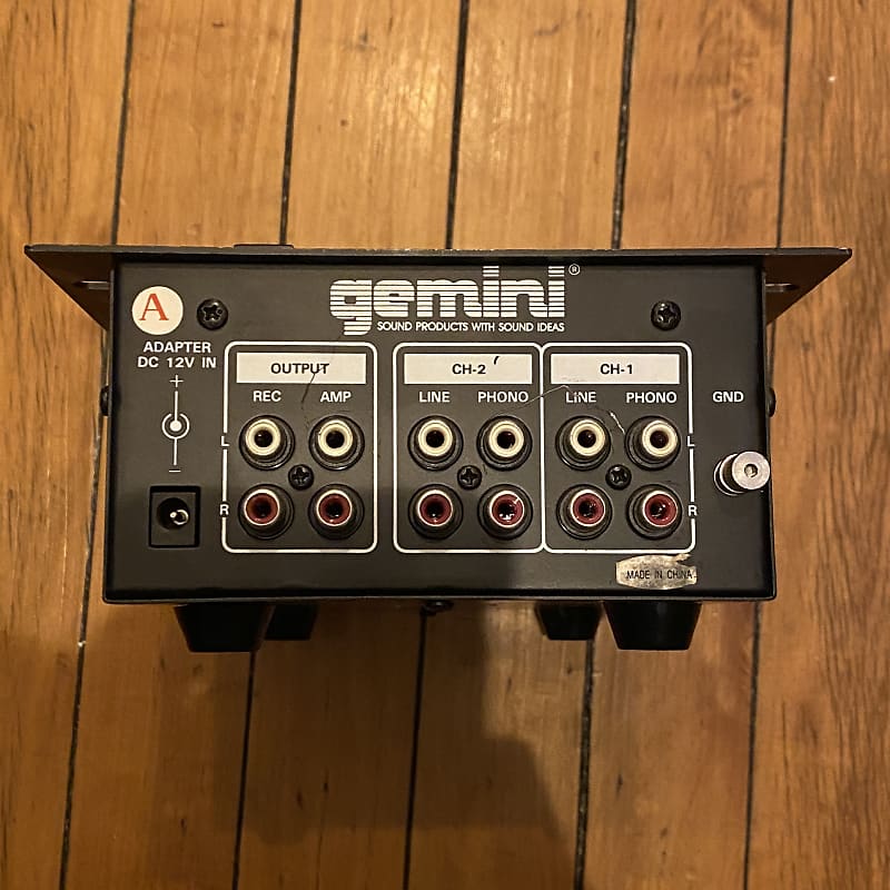 Gemini PMX-7 DJ Battle Mixer Turntables 1992 | Reverb Canada