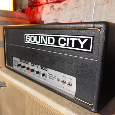 (WATCH VIDEO) Sound City  Mark 3 Custom 100w Head for sale