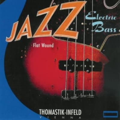 Thomastik Infeld Jazz Flatwound Electric Bass Strings, 43-106 Short Scale image 1