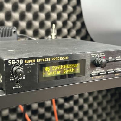 Boss SE-70 Super Effects Processor | Reverb