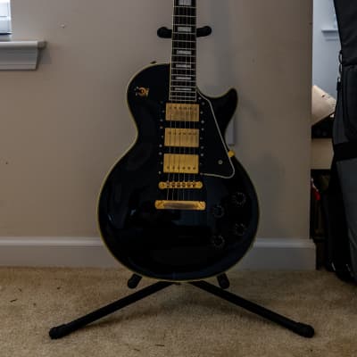 Epiphone Les Paul Custom Black Beauty 3-Pickup | Reverb