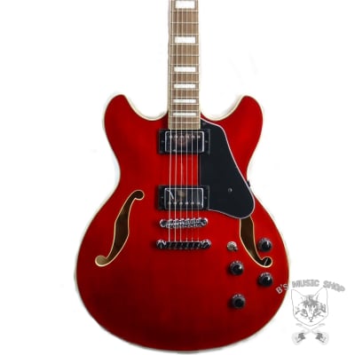Ibanez Artcore AS73 Electric Guitar - Transparent Cherry Red image 1