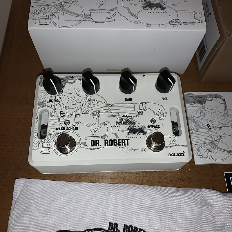 Aclam Guitars Dr Robert Overdrive 2019 Free Shipping image 1