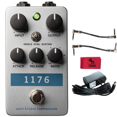 Universal Audio UAFX 1176 Studio Compressor Guitar Effect Pedal w ...