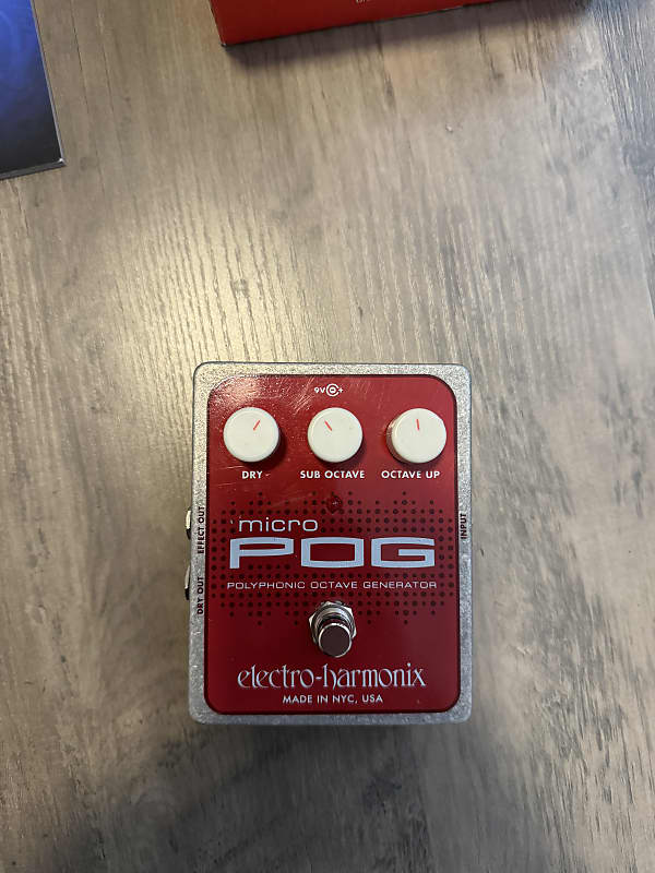 ElectroHarmonix Micro POG Polyphonic Octave Generator 2007 Reverb