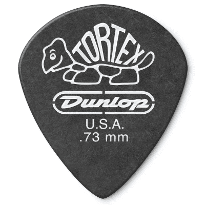 Dunlop 482P73 Tortex Jazz III .73mm Guitar Picks (12-Pack)