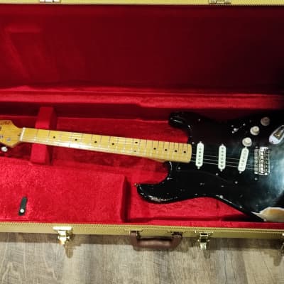 MyDream Partcaster Custom Built - Gilmour Black Strat Tribute image 2