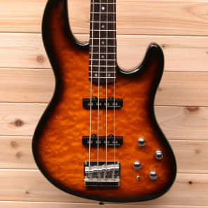 Fender Jazz Bass 24 Bass 24 Frets Quilt Top Made in Korea Reverb