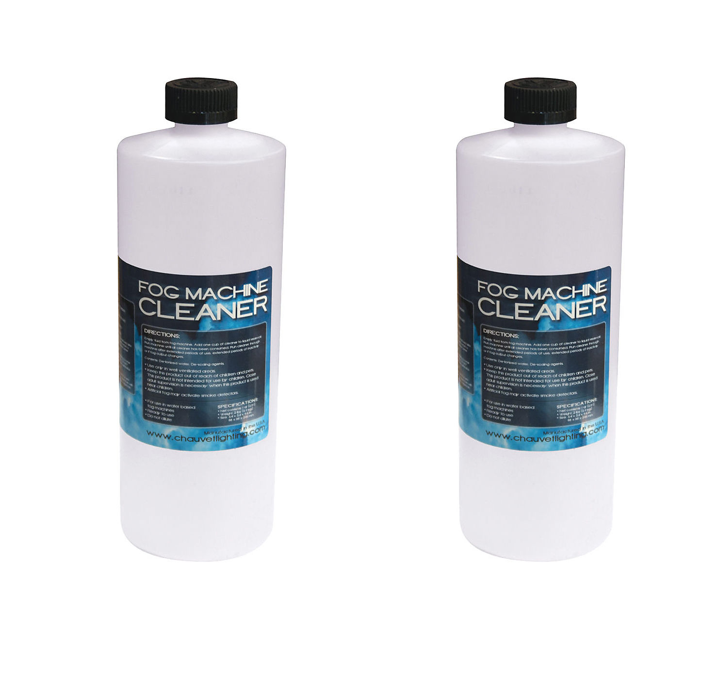 Chauvet FCQ Fog Machine Cleaning Fluid 1 Quart Reverb