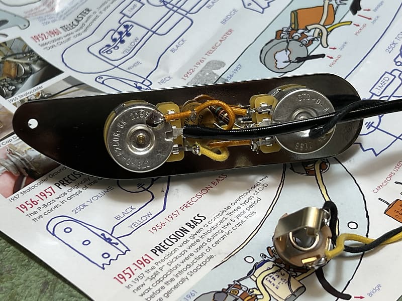 ベース LUXE Capacitor PRECISION BASS KIT 1951 LUXE Capacitor PRECISION BASS KIT 1951