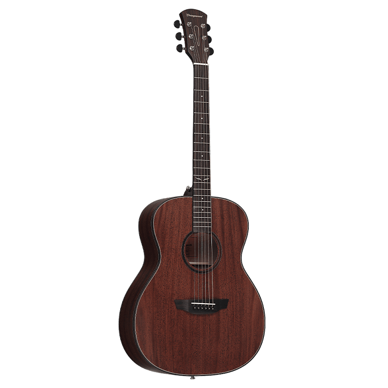 Oliver Jr., Solid Mahogany Top Mini Acoustic Guitar