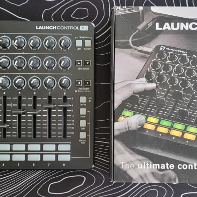 Novation Launch Control XL MK2 MIDI DAW Controller 2022 - Present - Black