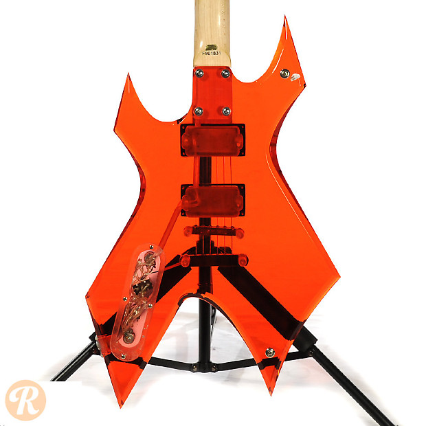 ギター B.C.Rich SE Warlock/Acrylic Red B.C. Rich Warlock Acrylic Transparent Red | Reverb