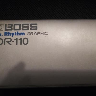 Boss DR-110 Dr. Rhythm 1980s - Silver