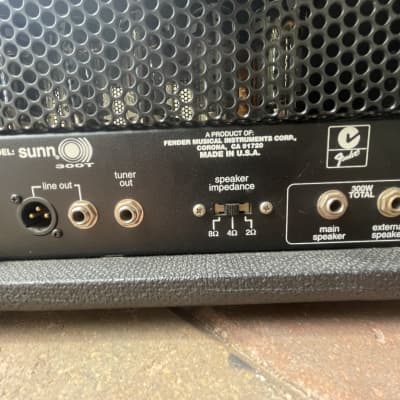Sunn 300T 300W Tube Amp - Made In USA | Reverb