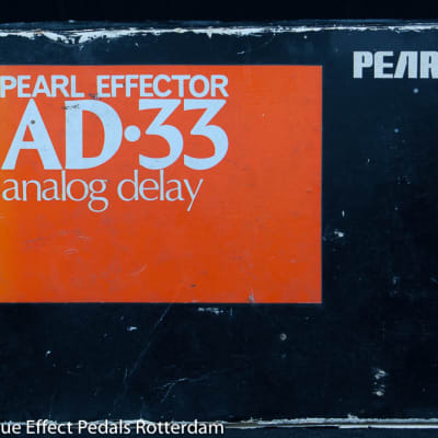 Pearl AD-33 Analog Delay early 80's Japan s/n 857007 with MN3005 BBD image 10
