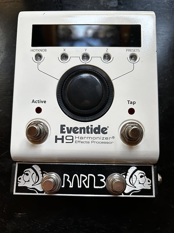 Eventide H9 Harmonizer MultiEffect Pedal w/ Barn3 switch Reverb