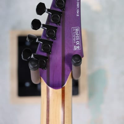 Legator Ninja X 7 7-String Electric Guitar  - Purple image 8