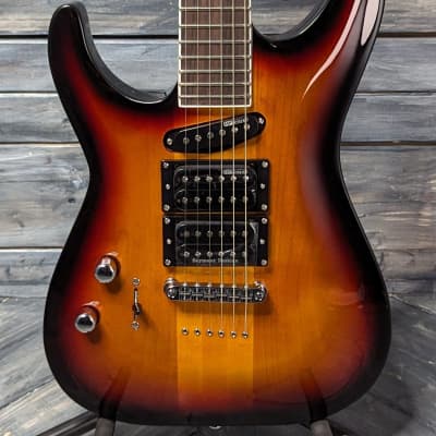 ESP/LTD Left handed Stephen Carpenter SC- 20 Electric Guitar- 3 Tone Sunburst for sale