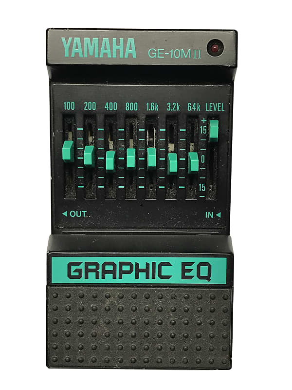 Yamaha GE-10M-II, Graphic EQ, Made in Japan, 80's, Vintage Guitar