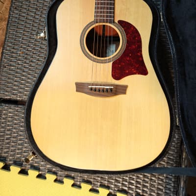 Garrison G-4 Glass Fiber Bracing System All Solidwood Acoustic Guitar With Garrison Hardcase image 1