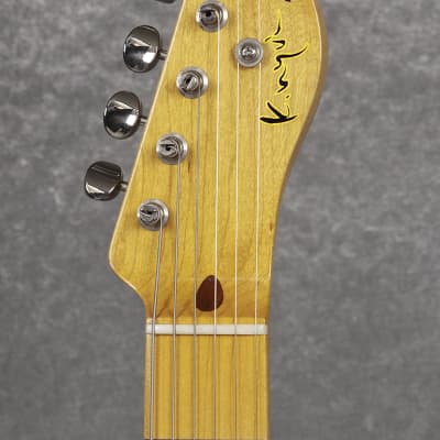 ギター K.Nyui Custom Guitar KNST ASH/M Blonde 104248.jpg