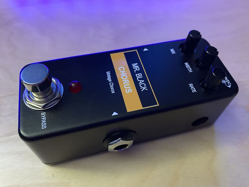 Mr. Black Mini Vintage Chorus Black | Reverb