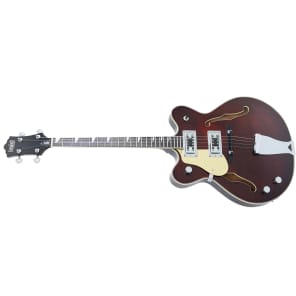 Eastwood Guitars Classic Tenor LEFTY - Walnut - Left Handed Hollowbody Tenor Guitar - NEW! image 3