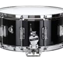 Rogers 37 Dyna-sonic Beavertail 6.5"x14" Snare Drum (Black Gloss Lacquer)