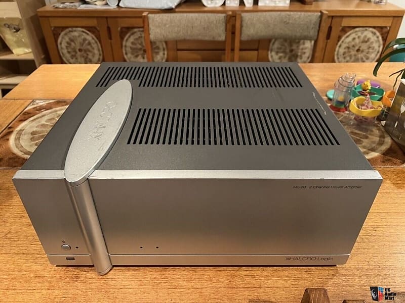 Halcro Stereo Power Amplifier MC20 $6k MSRP Balanced In 100