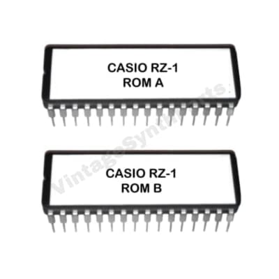 Casio RZ-1 SOUND KIT EPROM with Sp12 - DMX - TR-808  - TR-909 -  RX-11 Sounds Eproms