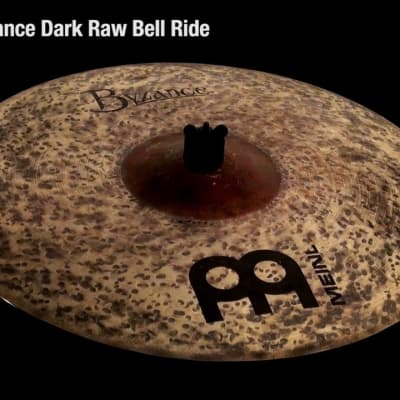 Meinl Byzance Dark Raw Bell Ride Cymbal 20 image 5
