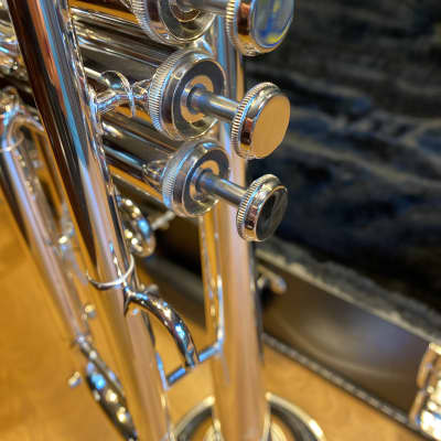 Getzen 590S-S Capris Series Bb Trumpet Silver-Plated #G69228 image 6