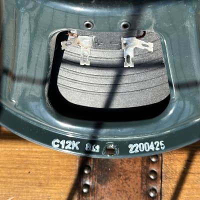 (17403) Jensen C12N Vintage Ceramic 12" 50-Watt 8ohm Guitar Speaker 2010s - Green image 3