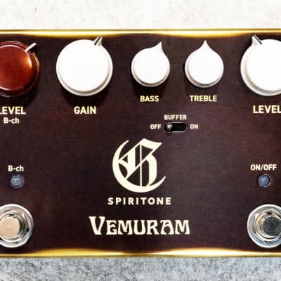 ギター VEMURAM / SPIRITONE Char エフェクターVEMURAMから新製品Charモデル”SPIRITONE”が発売