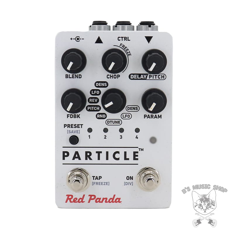 Red Panda Particle V2 Granular Delay PitchShifting Pedal Reverb