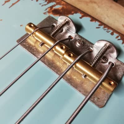 Luthier-made '51 Precision Bass 2019 Aged Sonic Blue image 25