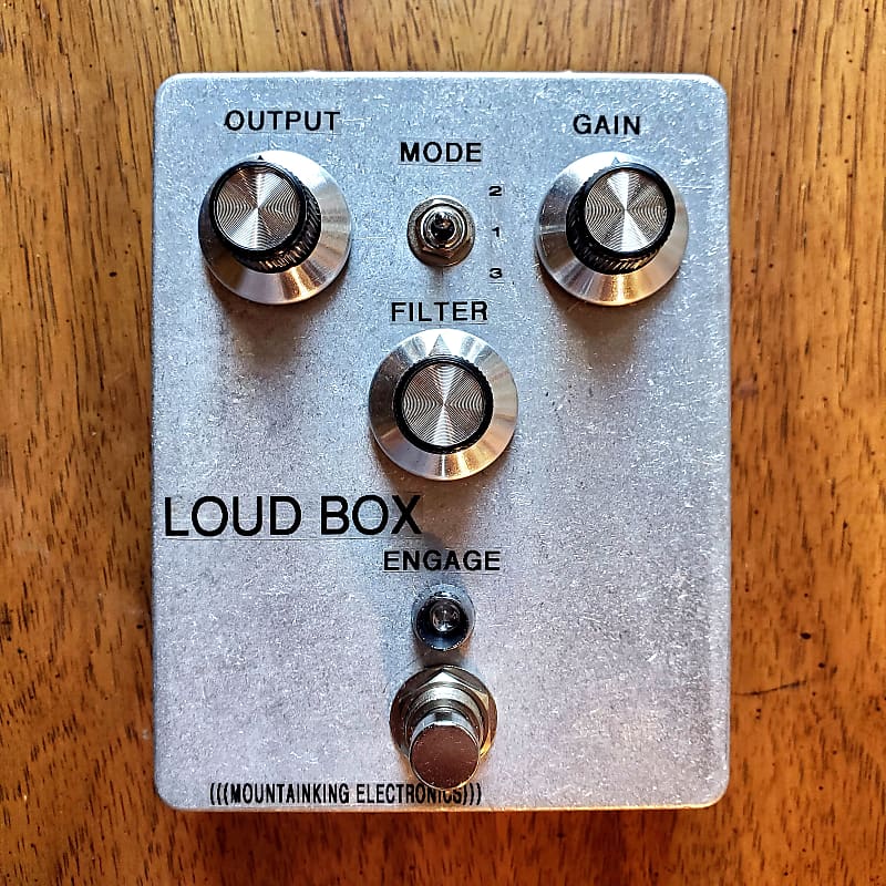 Mountainking Electronics Loud Box w bass mods and filter Reverb