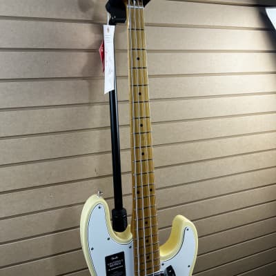 Fender Vintera II '70s Telecaster Bass - Vintage White w/Gig Bag & PLEK*D #513 image 5