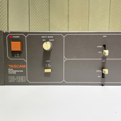 Vintage TASCAM RS 20B- dual spring reverb - pro serviced