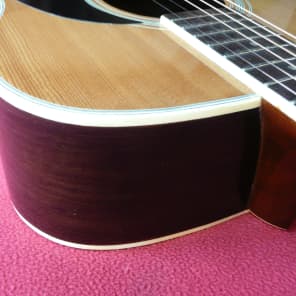 Morris F-20 OOO size guitar, Terada Gakki + Hard Case 1970's