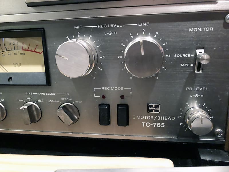 Sony TC-765 closed loop, dual capstan reel tape recorder