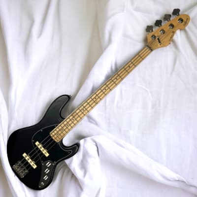 SANDBERG "BASS THE WORLD" (TT-4), Black Matte / Maple *On Order, ETA Oct. 2025 image 3