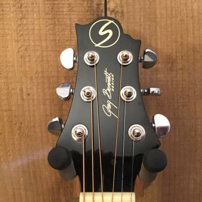 Samick Greg Bennett Design D-2CE/BK Dreadnought Cutaway