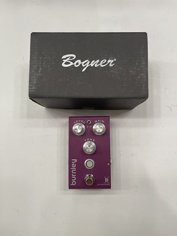 Bogner Burnley V2 Distortion Transformer Guitar Effect Pedal + Original Box