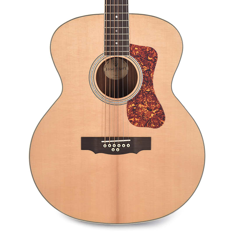 Guild Westerly BT-258E Deluxe 8-String Baritone Archback Jumbo Spruce/Rosewood Natural Gloss image 1